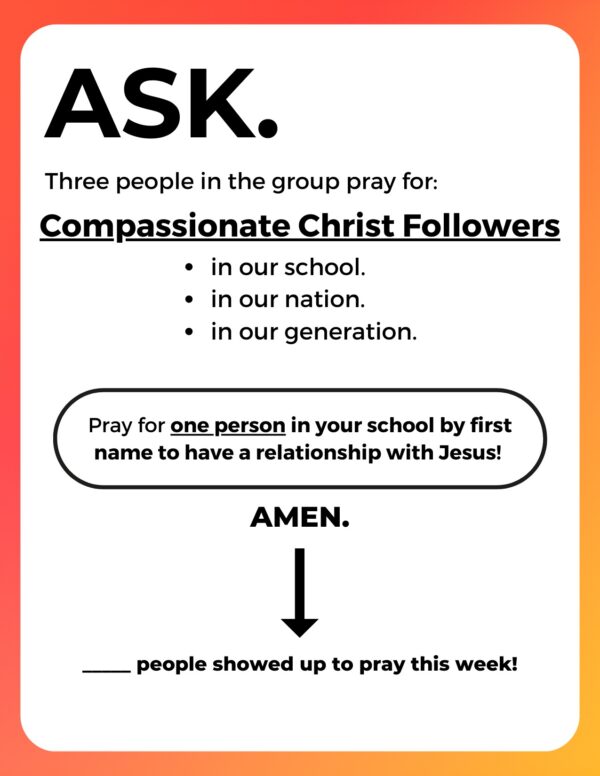 CYC Prayer Guide Booklet Orange - Image 5